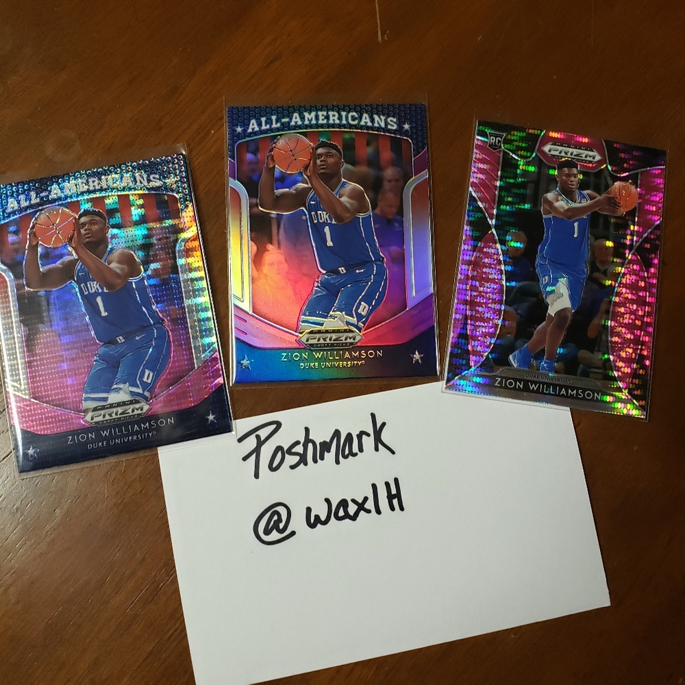 Zion Williamson Rookie Card Lot